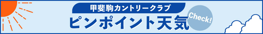 ウェザーニュース ゴルフ場ピンポイント天気へ移動