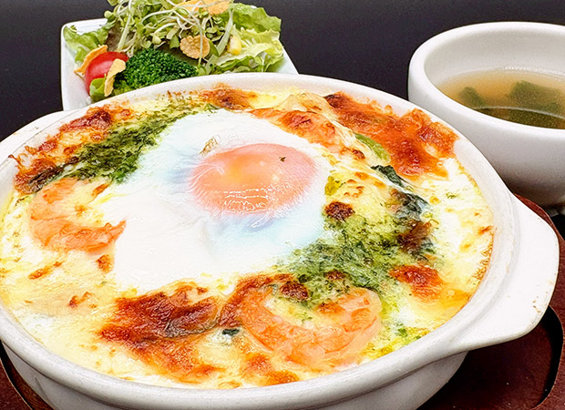 シーフードドリア